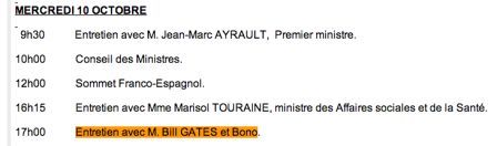 Bono invit&eacute; &agrave; l&#039;Elys&eacute;e le 10 octobre prochain ?