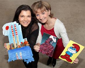 Ali Hewson pr&eacute;sente l&#039;exposition &quot;Secret Art&quot; sur RTE