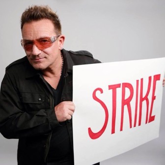 [Vid&eacute;os] Bono n&#039;arr&ecirc;te pas de se mobiliser