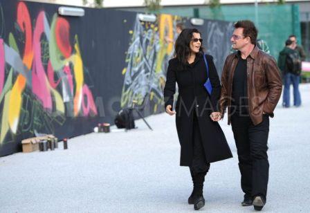 Bono et Ali au Festival d&#039;Art urbain de Sandyford