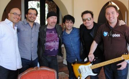 Bono et The Edge investissent dans Dropbox