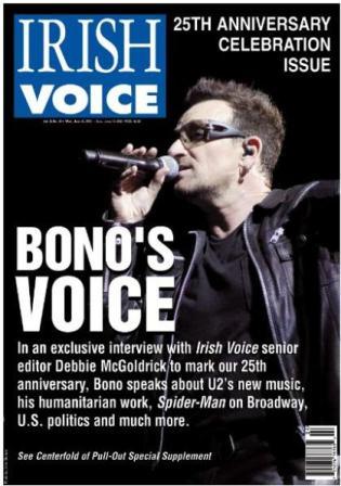 Bono &agrave; l&#039;Irish Voice : Il y a encore de la vie dans le vieux chien !