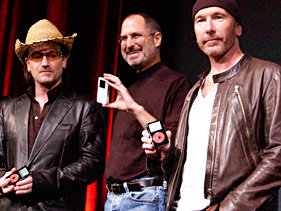 L&#039;hommage de Bono &agrave; Steve Jobs