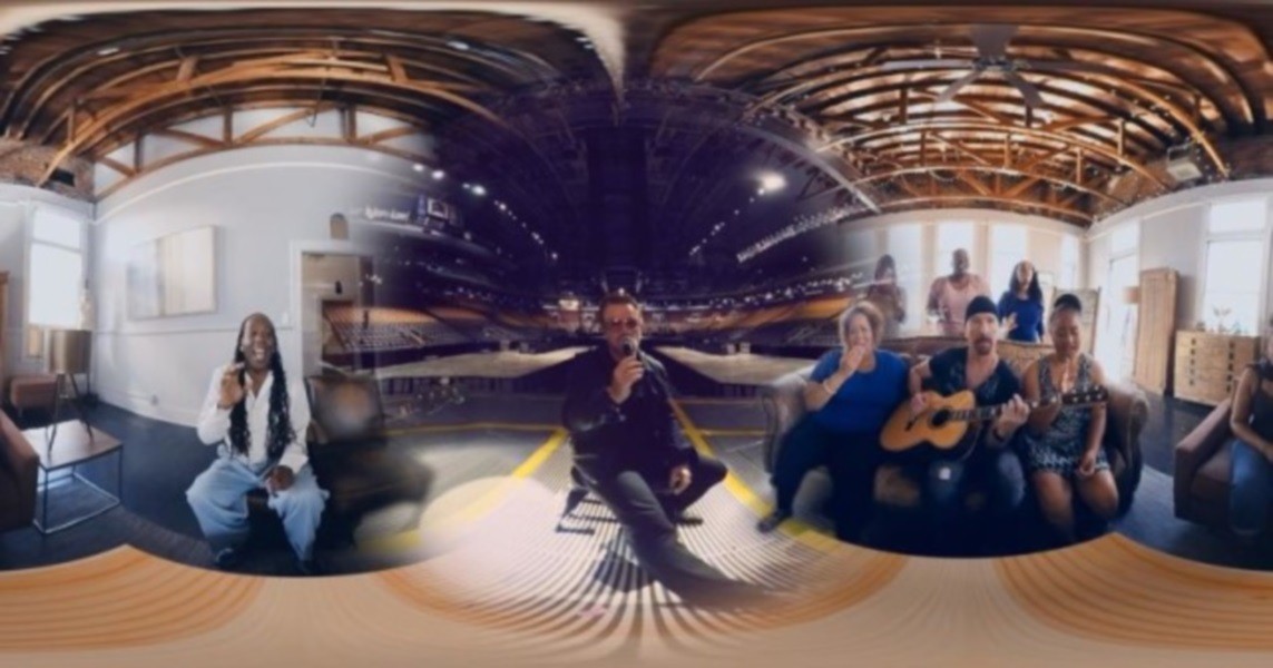 U2 dévoile un clip en réalité virtuelle pour Song For Someone