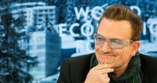 Bono au Forum Economique Mondial de Davos