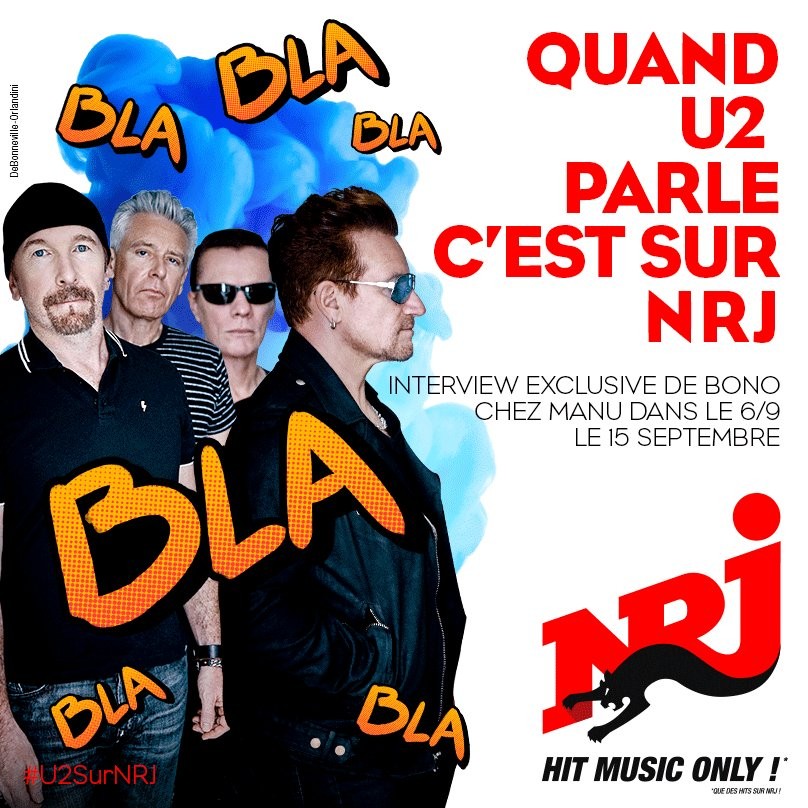 Interview de Bono sur NRJ