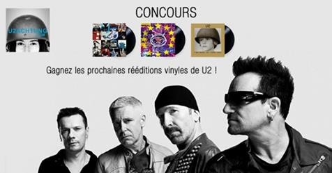 Concours : gagnez les nouvelles r&eacute;&eacute;ditions vinyles de U2