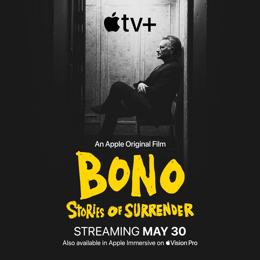 Bono au Festival de Cannes pour Stories of Surrender